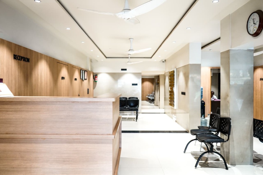 Hospital Reception Desk
